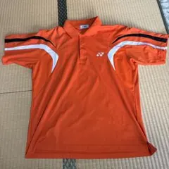 ヨネックス　YONEX ポロシャツ　スポーツウェア ユニフォーム　o オレンジ