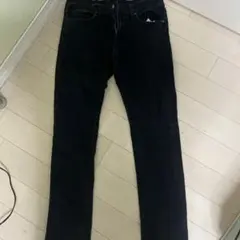 ダークブルー ストレートジーンズ