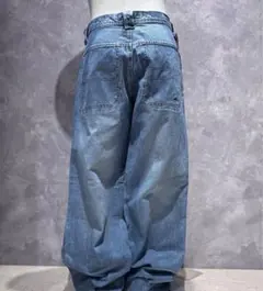 USA古着 QUICKSILVER デニムパンツ ワイド baggyのサムネイル
