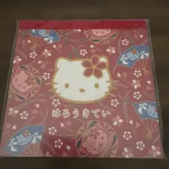 k*h様 新品♡海外限定 サンリオ ハローキティ 和柄メモ