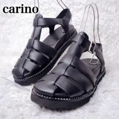 【美品✨】carino カリーノ グルカサンダル ライトストーンのサムネイル