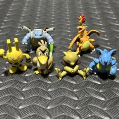 初期 TOMY製 モンコレ ポケモン ケーシィ ユンゲラー フーディン