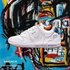 にゅ × バスキア via SANGACIO 限定コラボスニーカー28.5cm