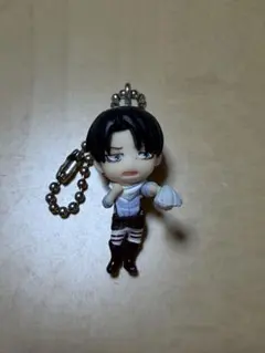 進撃の巨人　スイング2 お掃除リヴァイ　キーホルダー