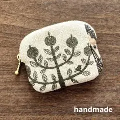 ミナペルホネン　手縫いハンドメイド　　ミニポーチ76
