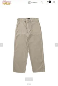 visvim ICT 26aw SCOUT PANTS G.CORDS 2番