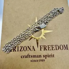 美品　アリゾナフリーダム　丸極細チェーン　45センチ