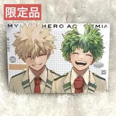 僕のヒーローアカデミア ヒロアカ ポストカード 一番くじ 爆豪 緑谷