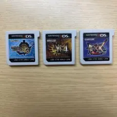 モンスターハンター 3点セットNintendo 3DS