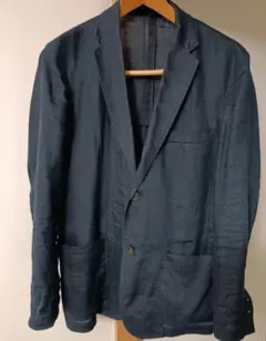 【無印良品】メンズ　麻100%　ジャケット　Mサイズ