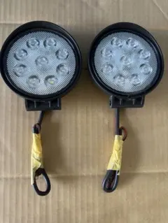 27W LEDワークライト 9LED 丸型 CREE 12V/24V 防水 防塵のサムネイル