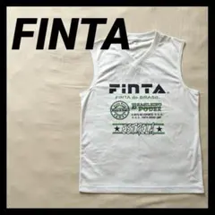 美品　FINTA ノースリーブシャツ ホワイト