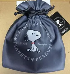 PEANUTS　スヌーピー フリル巾着　しまむら　コラボ