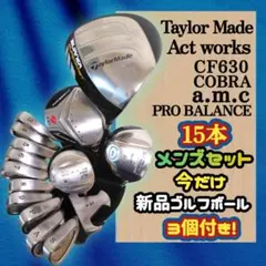 送料込み　ゴルフクラブ　テーラーメイド　ワークス　他　メンズ ゴルフクラブセット