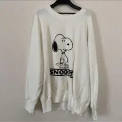 koe コエ　トレーナー　スヌーピー　PEANUTS 大きめ