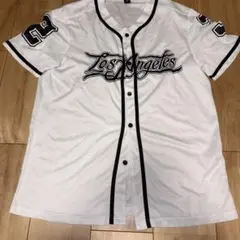 ROMWE Los Angeles ベースボールシャツ ユニフォーム