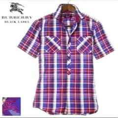 ⭐️極美品⭐️BURBERRY BLACK LABEL バーバリーマドラスチェック