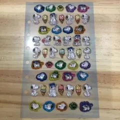 スヌーピーミニ　ボンボンドロップシール