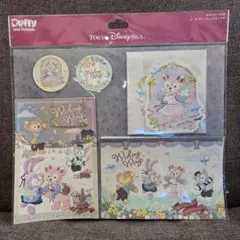 【ウィッシング・ウィングス】ポストカードセット　ダッフィー　新品
