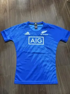 adidas ALL BLACKS ラグビーウェア 青