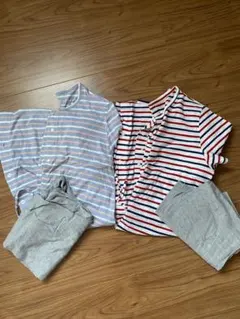 マタニティパジャマ　春夏用　Mサイズ　２枚セット