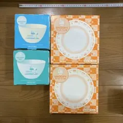 スヌーピー ボウルと皿 4点セット