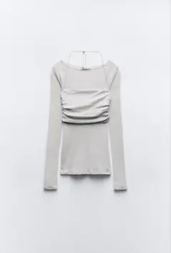 ZARA セミシアーグロップドTシャツ