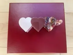 ハート型ヘアクリップ バナナクリップ