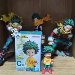 緑谷出久　フィギュア4体セット