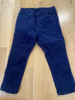 ミキハウス　ネイビー コーデュロイパンツ　90