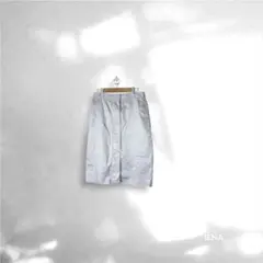 IENA イエナ ラミーコットン タイトスカート グレー 40 ストレッチのサムネイル