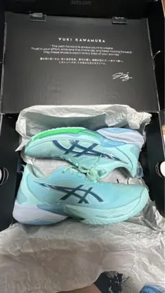 ASICS バスケットボールシューズ 河村ゆうき ライトブルーRT - メルカリ