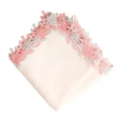 「新品未開封品」近沢レース タオルハンカチ ローズヒップ ピンク オンライン限定