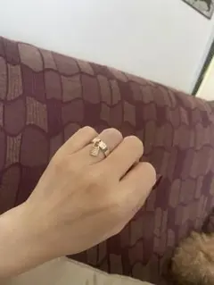 STARジュエリー✨K14 925 パドロックモチーフ リング✨