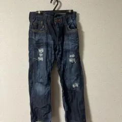 EDWIN503 ダメージ加工 ロングパンツ W30 L30のサムネイル
