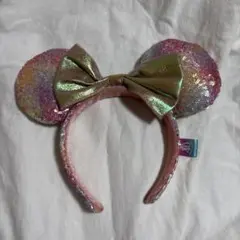 ディズニー カチューシャ スパンコール 40周年