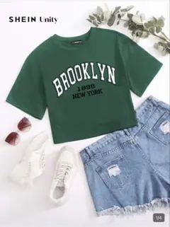 半袖Tシャツ グリーン