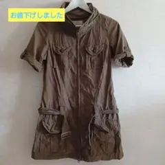 パープル&イエロー　ミリタリージャケット