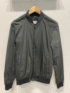 ZARA ボンバージャケット S オリーブグリーン