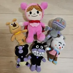 アンパンマンの仲間たち ぬいぐるみ 6体セット