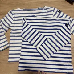 セントジェームズ ストライプ 長袖カットソー 2点セット4ans
