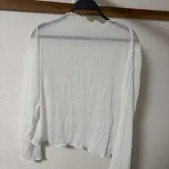 GU シースルートップス ホワイト