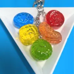 ハンドメイド ドロップ キーホルダー フェイクスイーツ ミニチュア