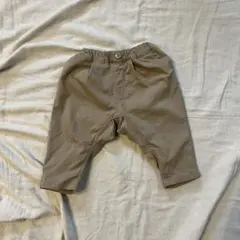 f.okids ベージュ　ワイドパンツ　チノパン