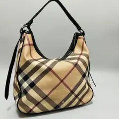 BURBERRY バーバリー メガチェック ハンドバッグ ワンショルダー PVC