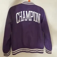 Champion キッズ スタジャン パープル