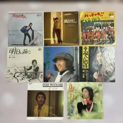 西城秀樹EPレコード盤9枚セットのサムネイル