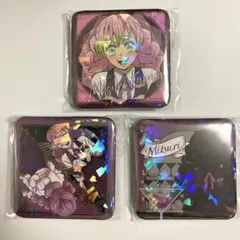 鬼滅の刃 モクテルバー ロト グリッター缶バッジ 甘露寺蜜璃