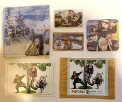 本日限定価格 ゴールデンカムイ 杉元 アシリパ 白石 トート カード ステッカー