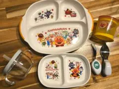 アンパンマン等 子供用食器＆ストローマグ＆どードルスプーン・フォーク